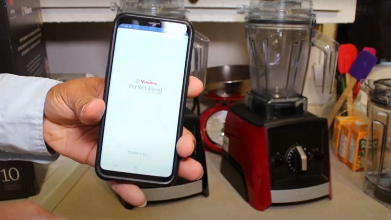 The Vitamix 5200 is compatible with the Vitamix app