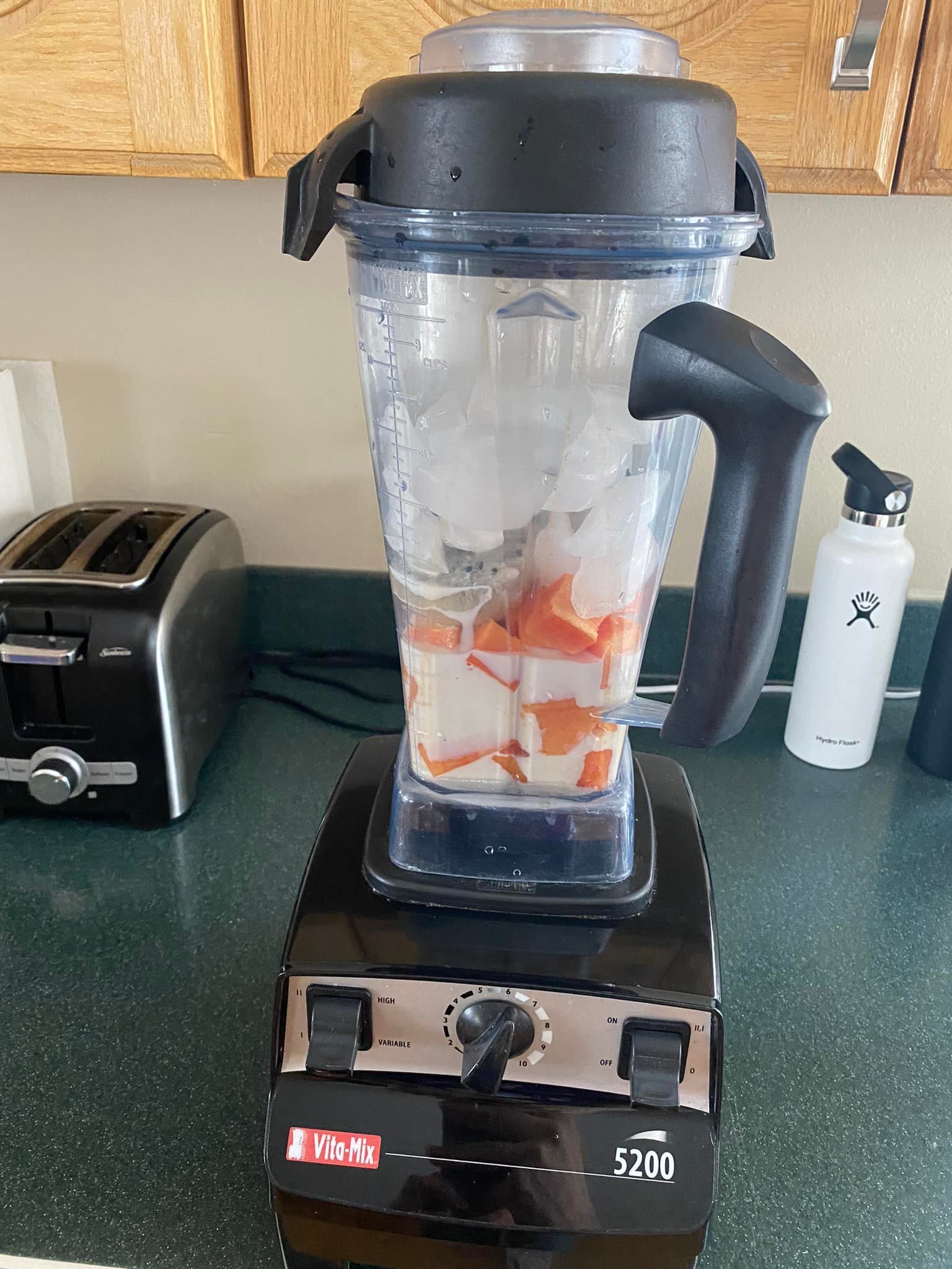 Vitamix 5200 blender has a much larger size