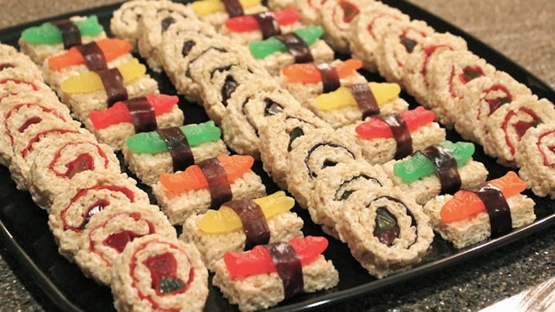 Candy "Sushi"